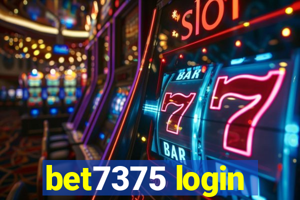 bet7375 login